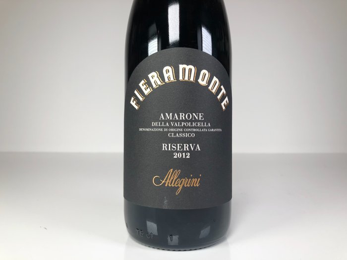 2012 Allegrini Fieramonte - Amarone della Valpolicella DOCG - 1 Bottle (0.75L)
