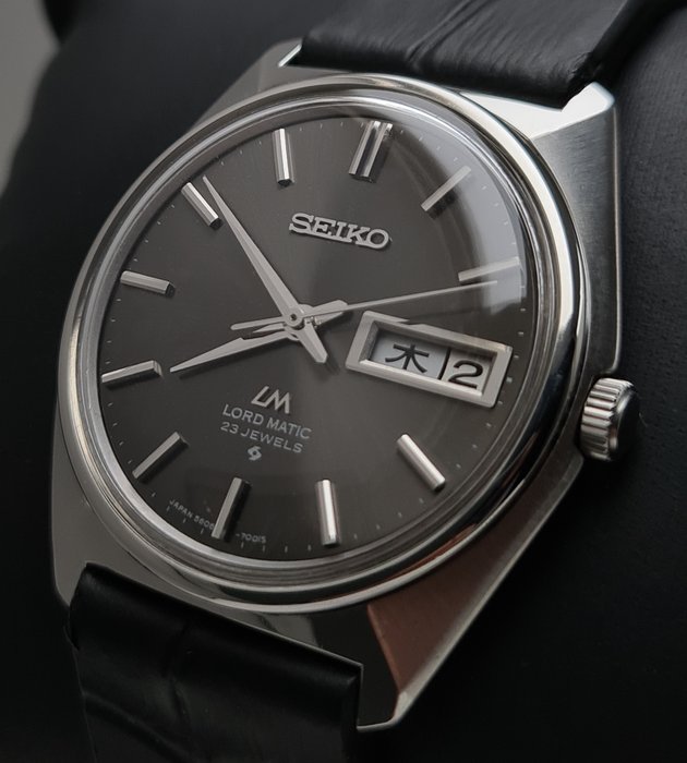 Seiko - "NO RESERVE PRICE" Lord Matic BLACK - 5606-7000 - Mænd - 1960-1969