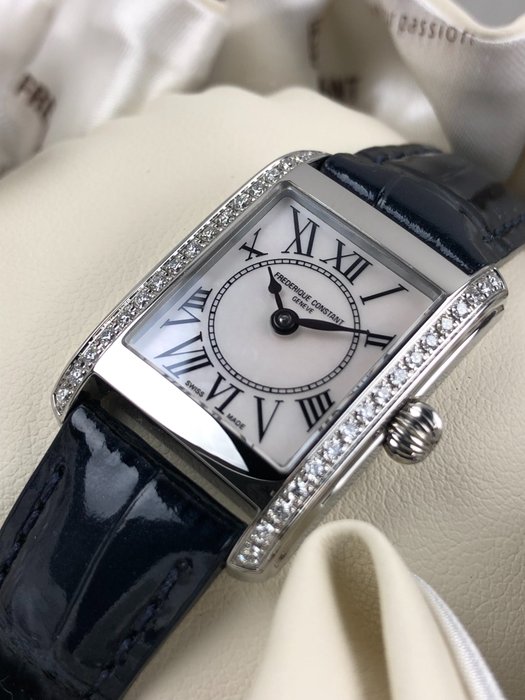 Preview of the first image of Frédérique Constant - Carree Diamonds Lady - FC-200MPWCD16 - Women - 2011-present.