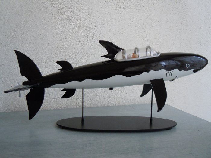 Tintin - Statuette Moulinsart 46959 - Le sous-marin requin (43 cm) - (2010)