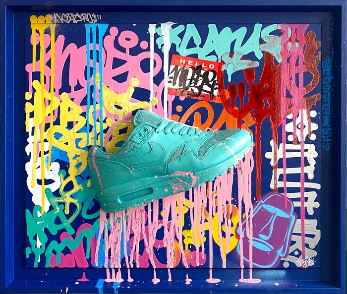 فافو شامبو Noze - Nike air max 1 marine graffiti - Catawiki فافو شامبو