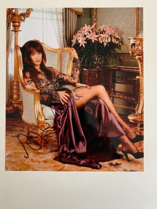James Bond 007: The World is Not Enough - Sophie Marceau as Elektra King - Autograf, Foto, Signed, with Coa