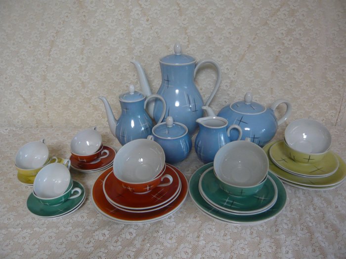 Oskar Schlegelmilch - Vintage porcelana RDA, años 50-60 (35) - Porcelana