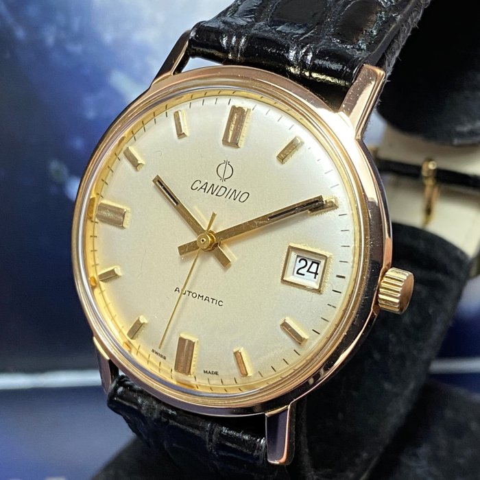 Candino - Vintage Automatic Gold 18 K 750 - 10250 - Heren - 1960-1969