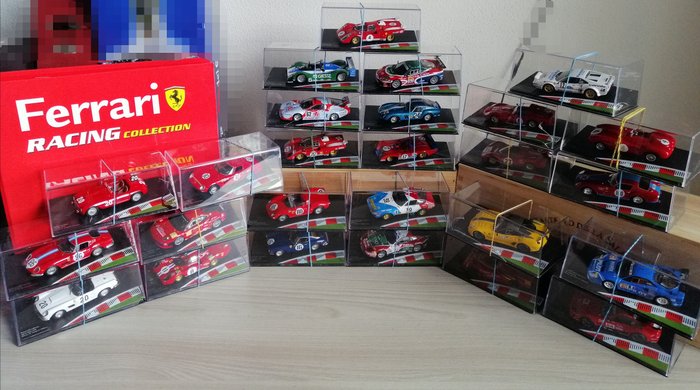 Ferrari Racing Collection - 1:43 - Ferrari Racing Collection, collezione completa of 26 Modelli