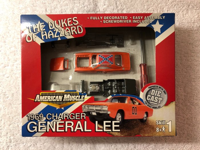 Ertl - 1:64 - Dukes of Hazard "General Lee" 1969 Dodge Charger - Rar