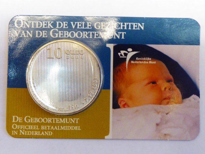 Pays-Bas. 10 Euro 2004