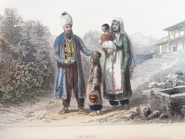 Charles De  Saint-Julien/ Bourdier, R.‎/ MM. Rouargue, Outwaith et Kernot. - Voyage Pittoresque en Russie suivi d'Un Voyage en Sibérie‎ - Costumes Caucase - 1854