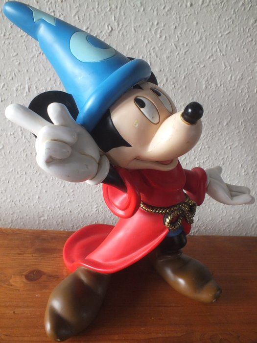 Disney - Statuette (28 cm.) - Mickey Mouse - "Apprenti Sorcier" (Fantasia) - (1990s)