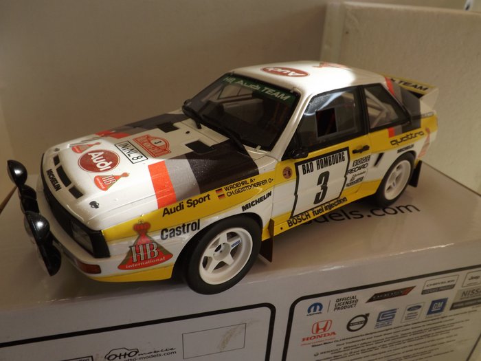 Otto Mobile - 1:18 - Audi Quattro sport  # 3 GR.B  RMC 1985