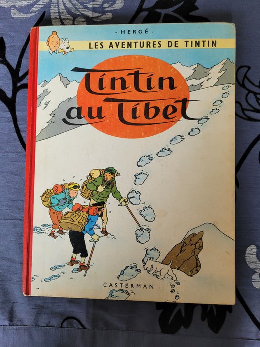 Tintin T20 - Tintin au Tibet (B29) - C - Eerste Belgische editie - (1960)