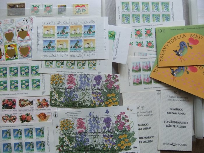 Finland - Frankeergeldig - 1 Luokka Klass en 2. Luokka Klass postzegels - bijna 200 stuks