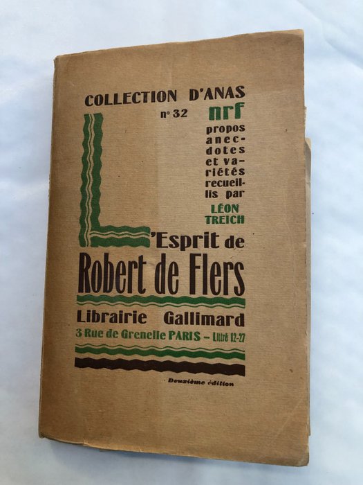 Léon Treich / Robert de Flers - 20 documents autour de Robert de Flers - 1894/1928