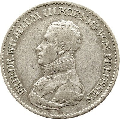 Germany, Prussia. Friedrich Wilhelm III. (1797-1840). 1 Thaler (taler) 1820-A