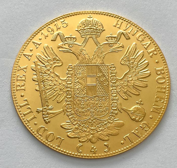 Österreich. 4 Ducat 1915 (Restrike) - Franz Joseph I