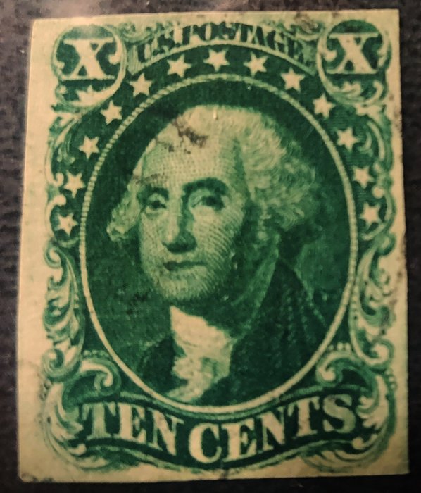 Verenigde Staten 1851/1856 - George Washington -Fresh color & a beauty of a stamp.