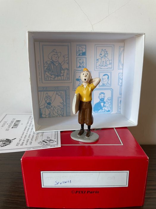 Tintin - Figurine Pixi 4542 - Tintin journal - Tintin en Amérique - (1993)
