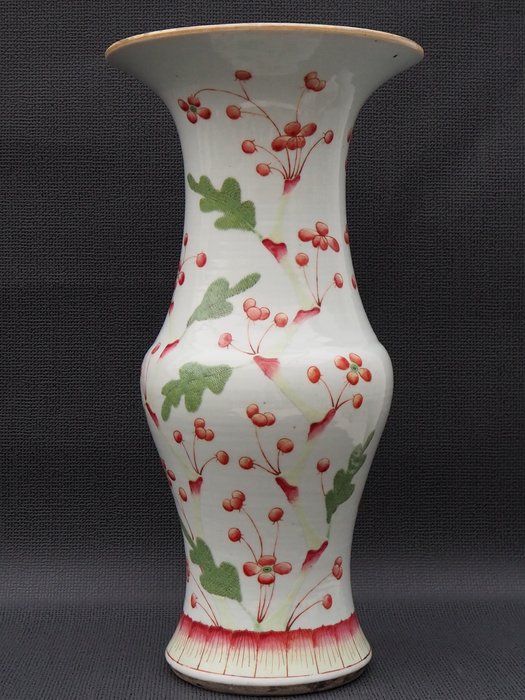 Vase, Chinese porcelain vase - Porcelain - China - 19th century