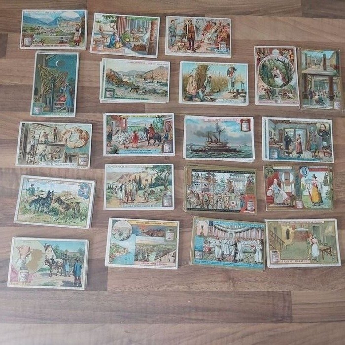 Liebig - Carte à collectionner 20 séries (120 cartes) en français années 1887 à 1925
