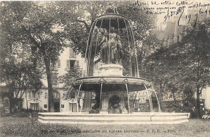 Frankreich - Brunnen - Postkarten (Set von 60) - 1900