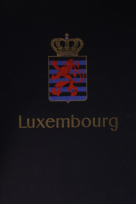 Luxembourg 1921/1992 - Collection in two DAVO albums