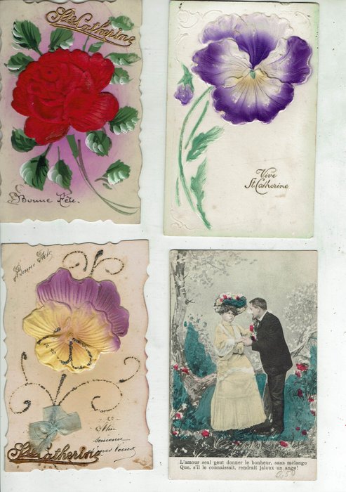 Fantasy - Postcards (Collection of 164) - 1905