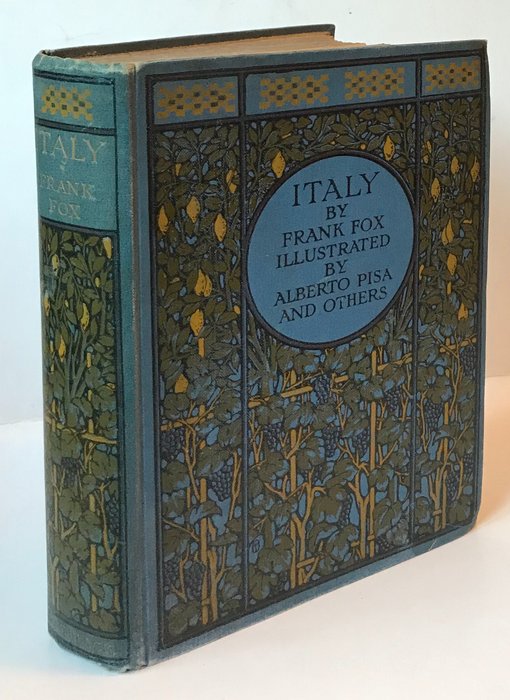 Frank Fox - Italy; with 64 full-page illustrations in colour - 1918