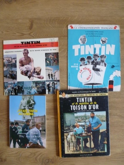 Tintin - Ensemble de 4 item autour de ¨Le mystère de la Toison d'or¨ - (1961/2007)