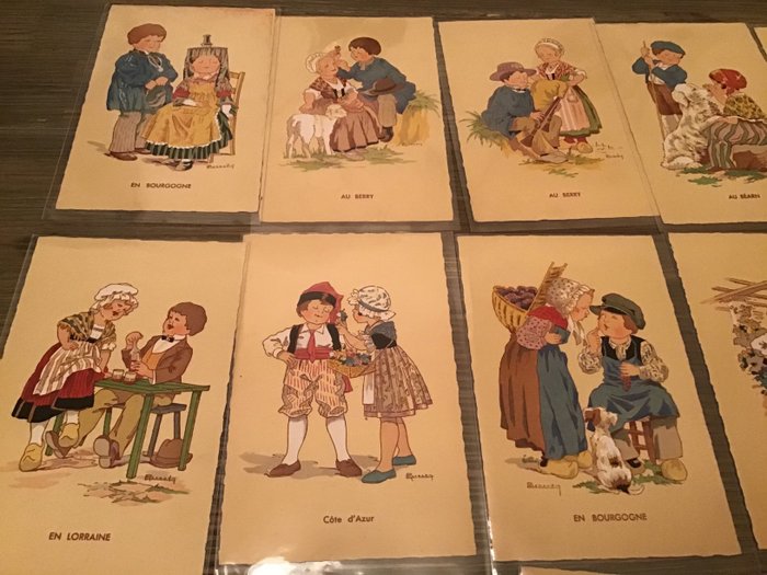 different country s - Fantasy - Postcards (80) - 1907-1947