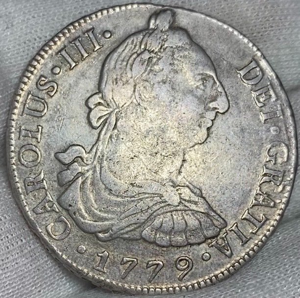 Spain. Carlos III (1759-1788). 8 Reales 1779 , LIMA MJ