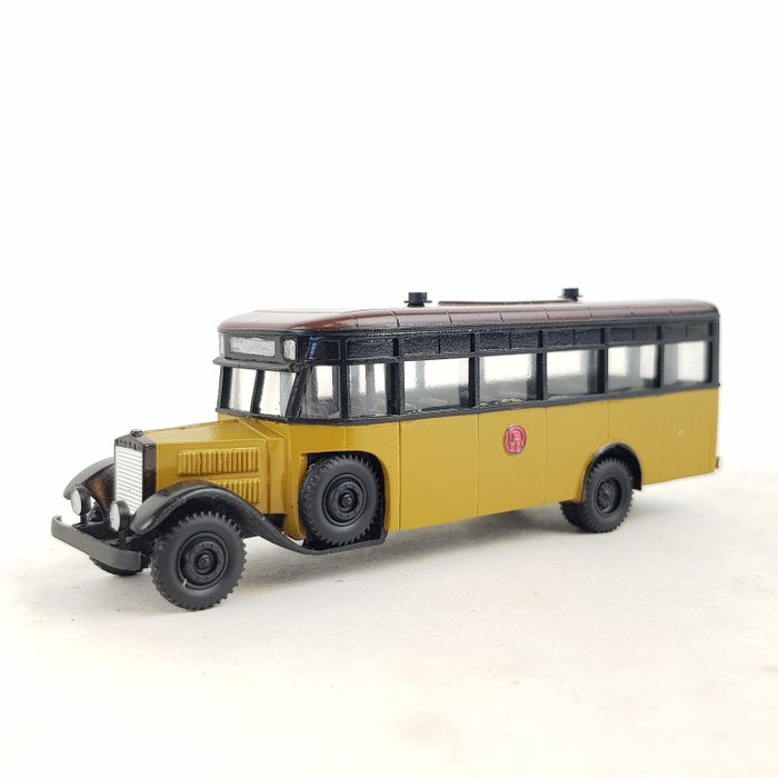 H0 - Voitures modèles - Bus classique des années 1920/30 ; Krupp/Werkspoor, Fabriqué à la main - RET