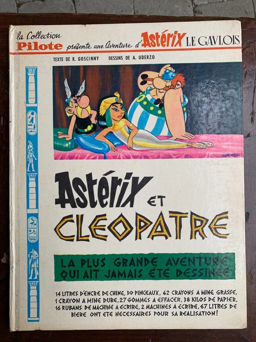 Astérix T6 - Astérix et Cléopâtre - C - Eerste druk - (1965)