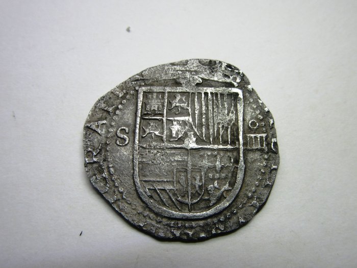 Spain. PHILIPE II. 4 Reales Sevilla 1556-1598