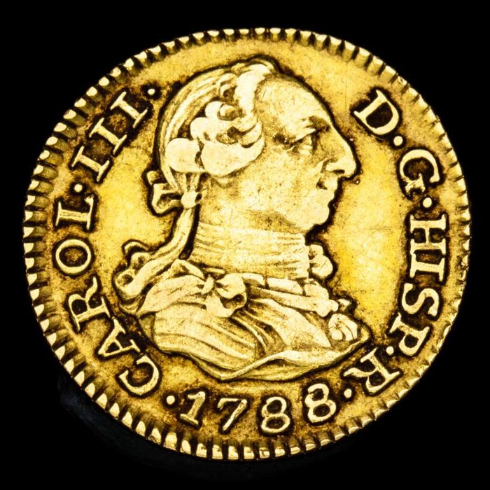 Spain. Carlos III. Medio Escudo - 1788 M. - Madrid.