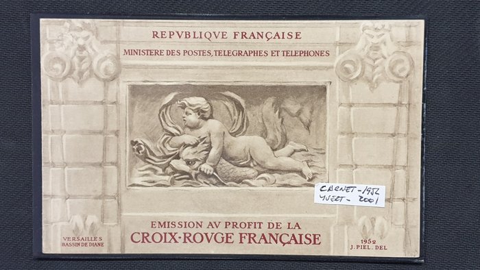 Frankrijk - 1952 - YVERT booklet: 2001