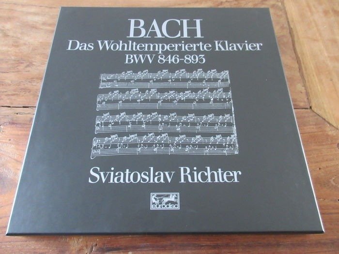 Sviatoslav Richter - Bach: Das Wohltemperierte Klavier BWV 846-893 - LP Boxset - 2016
