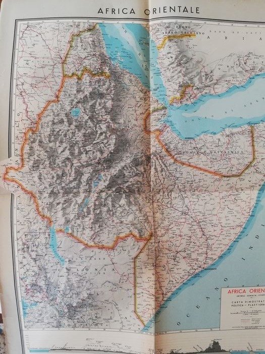 L’Africa Orientale. Illustrazione sorico-geografica - 1936