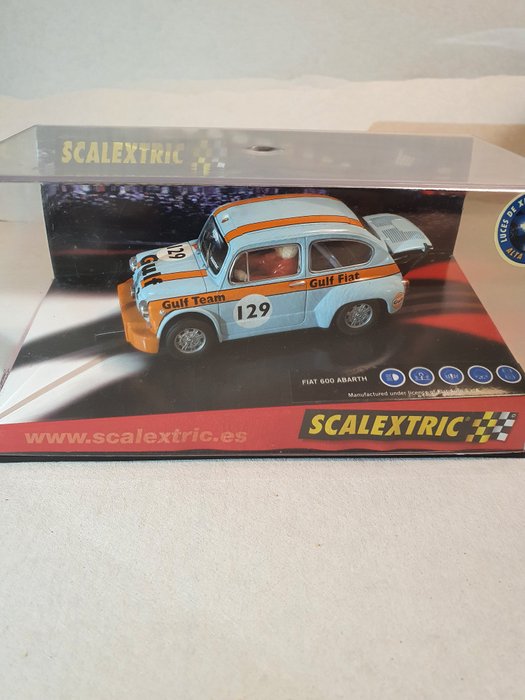 scalextrix slot car - 1:32 - Fiat 600 Abarth 1000 tc