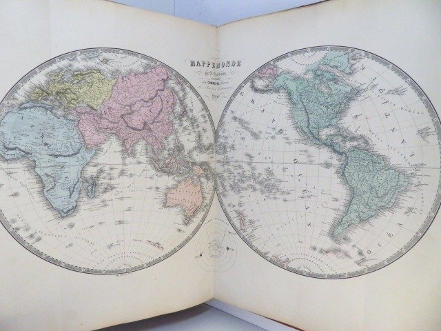 Victor Levasseur - Atlas national illustré des 86 Départements et des Possessions de la France. - 1856