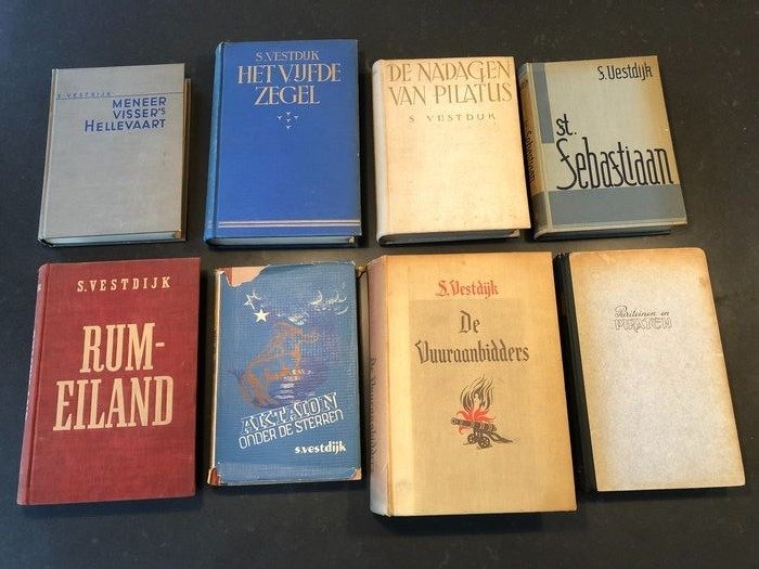 S. Vestdijk - Acht vroege romans in eerste druk - 1936/1947