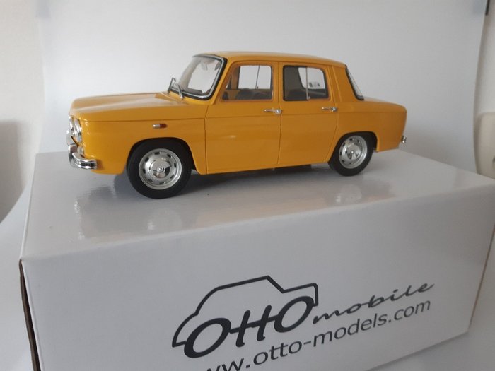 Otto Mobile - 1:18 - Renault 8 S - Geel