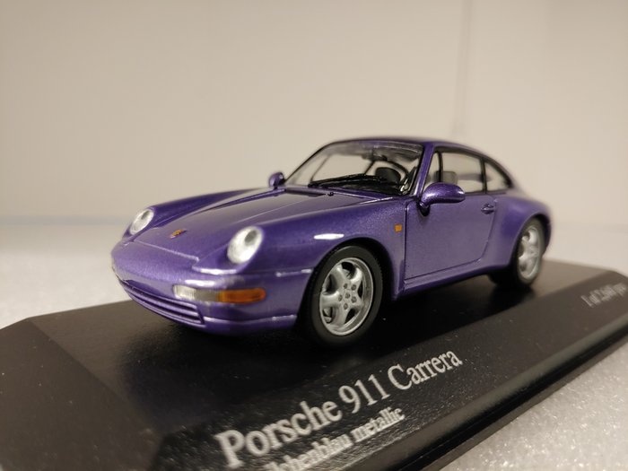 MiniChamps - 1:43 - Porsche 911 Carrera (993) Veilchenblau metallic - 1 of 2,640 pcs