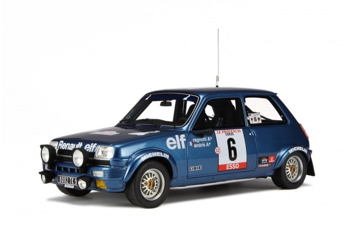 Otto Mobile - 1:18 - Renault 5 Alpine - Gr.2 - Tour de Corse 1979 - Big scale