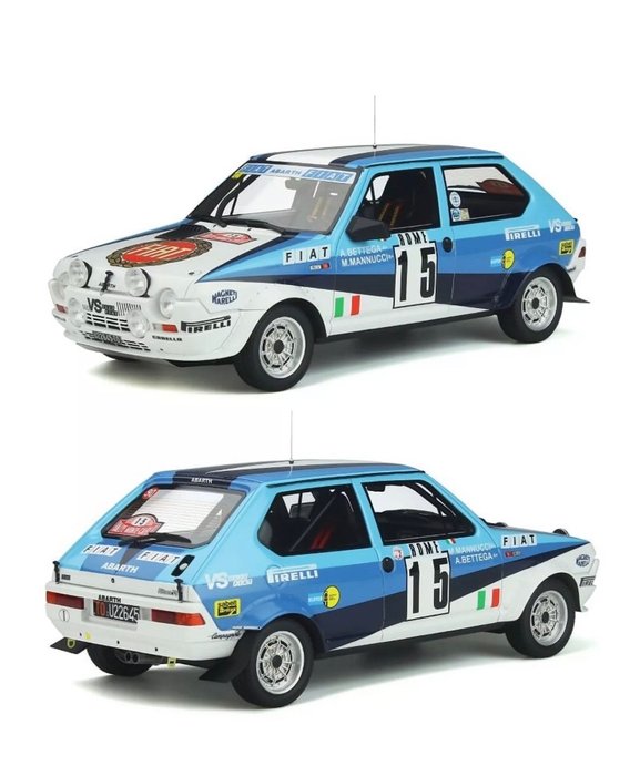 Otto Mobile - 1:18 - Fiat Ritmo rally # 15 - One of # 999 limited