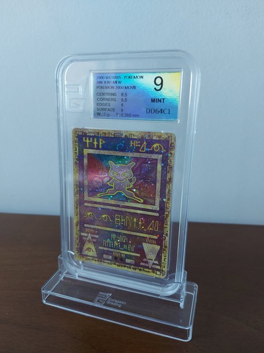 The Pokémon Company - Pokémon - Graded Card Mew Ancient Movie Promo EG 9 - 2000