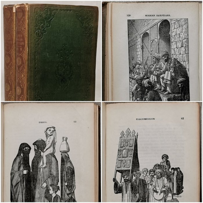 Edward William Lane - An Account Of The Manners And Customs Of The Modern Egyptians. In Two Volumes - 1846