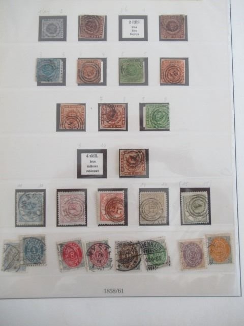Denemarken - Very advanced collection of stamps