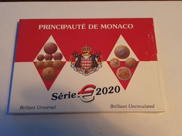 Monaco. Year Set (FDC) 2020 Albert II