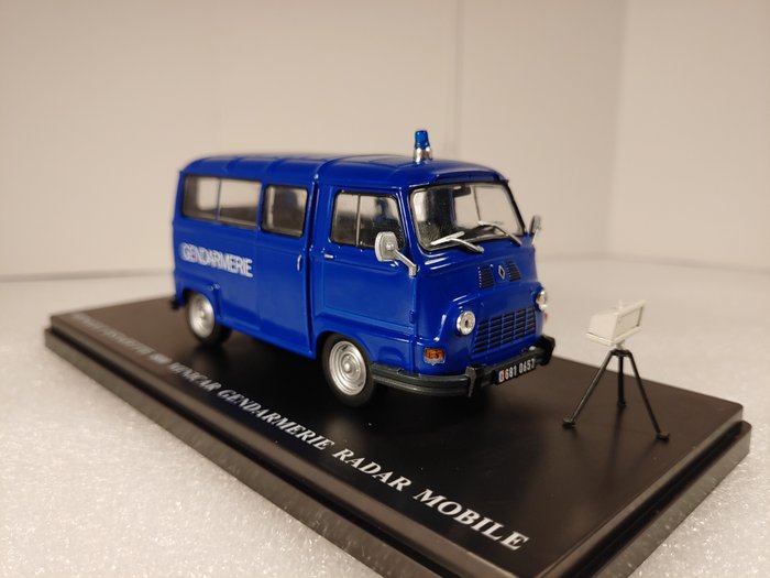Accurate Scale Models - 1:43 - Renault Estafette 800 Gendarmerie Radar Mobiel