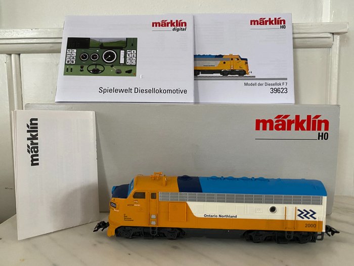 Märklin H0 - 39623 - Locomotive diesel - F-7 - Ontario Northland Railway